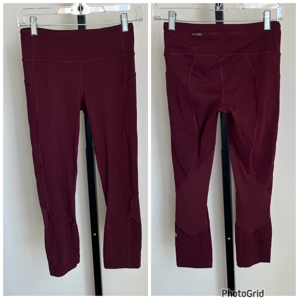 Lululemon Pace Revival Crop size 2